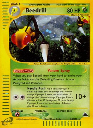 Beedrill (H4/H32) [Skyridge] - Trinity Hobby
