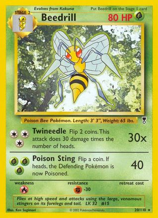 Beedrill (20/110) [Legendary Collection] - Trinity Hobby