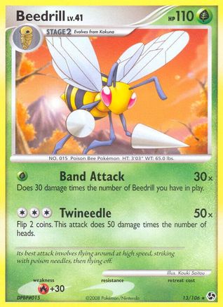 Beedrill (13/106) [Diamond & Pearl: Great Encounters] - Trinity Hobby