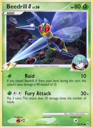 Beedrill G (53/99) [Platinum: Arceus] - Trinity Hobby
