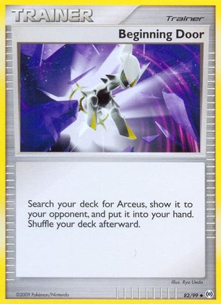 Beginning Door (82/99) [Platinum: Arceus] - Trinity Hobby