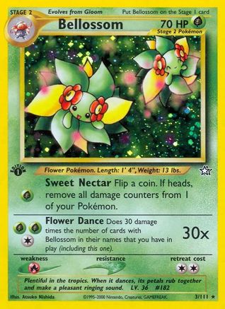 Bellossom (3/111) [Neo Genesis 1st Edition] - Trinity Hobby