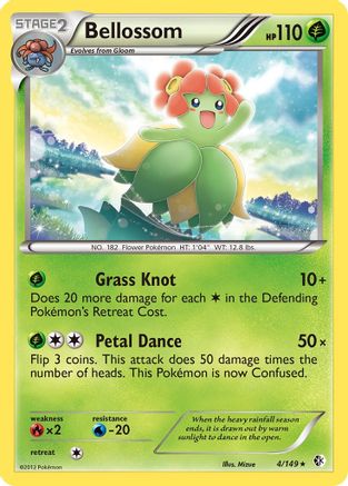 Bellossom (4/149) [Black & White: Boundaries Crossed] - Trinity Hobby