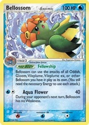 Bellossom (19/110) (Delta Species) (Stamped) [EX: Holon Phantoms] - Trinity Hobby
