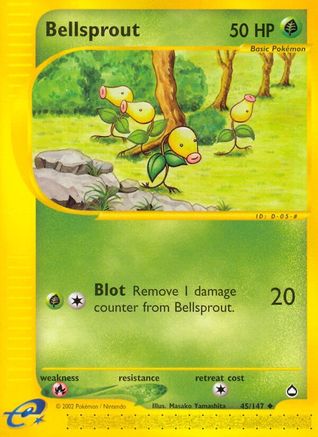 Bellsprout (45/147) [Aquapolis] - Trinity Hobby
