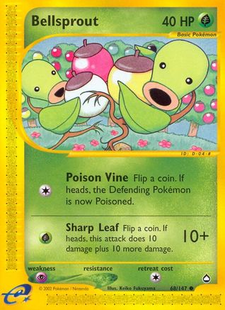 Bellsprout (68/147) [Aquapolis] - Trinity Hobby