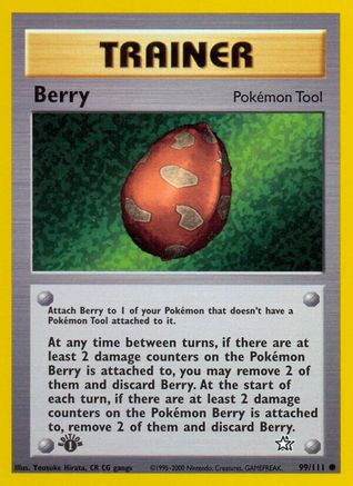Berry (99/111) [Neo Genesis Unlimited] - Trinity Hobby