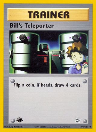 Bill's Teleporter (91/111) [Neo Genesis Unlimited] - Trinity Hobby