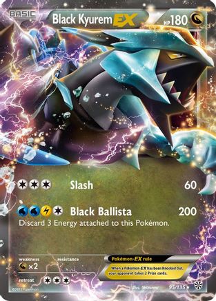 Black Kyurem EX (95/135) [Black & White: Plasma Storm] - Trinity Hobby