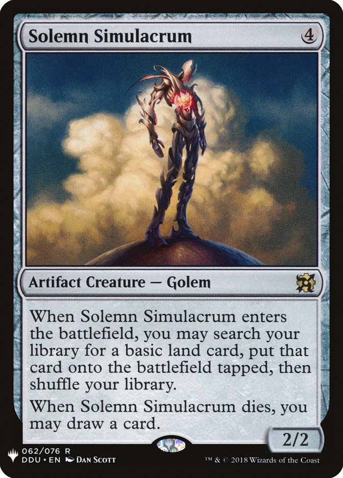 Solemn Simulacrum [Mystery Booster] - Trinity Hobby