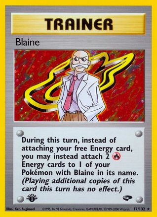 Blaine (17/132) [Gym Challenge 1st Edition] - Trinity Hobby