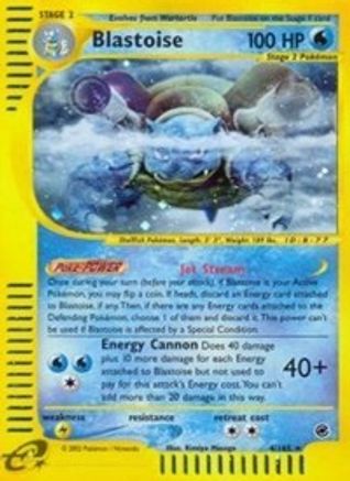 Blastoise (4/165) [Expedition: Base Set] - Trinity Hobby
