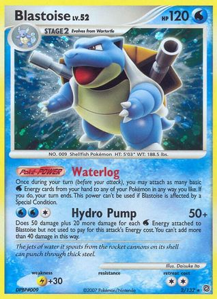 Blastoise (2/132) [Diamond & Pearl: Secret Wonders] - Trinity Hobby