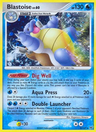Blastoise (2/127) [Platinum: Base Set] - Trinity Hobby