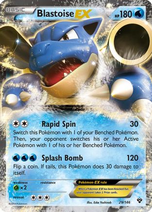 Blastoise EX (29/146) [XY: Base Set] - Trinity Hobby