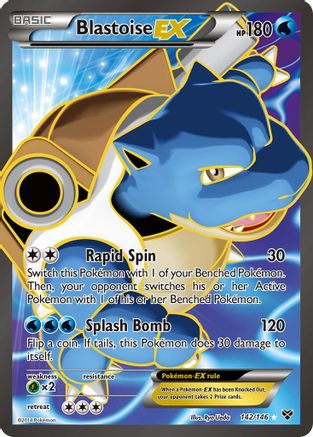 Blastoise EX (142/146) [XY: Base Set] - Trinity Hobby