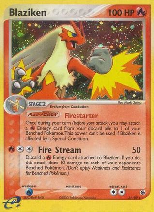 Blaziken (3/109) [EX: Ruby & Sapphire] - Trinity Hobby