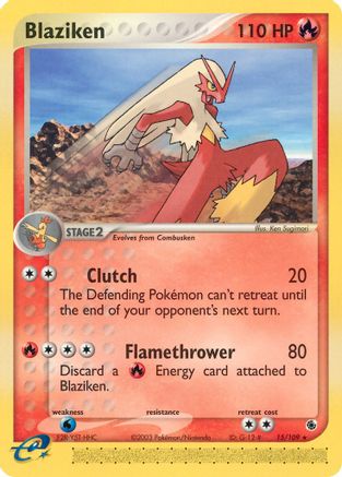 Blaziken (15/109) [EX: Ruby & Sapphire] - Trinity Hobby