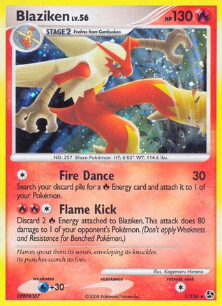 Blaziken (1/106) [Diamond & Pearl: Great Encounters] - Trinity Hobby