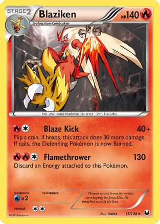 Blaziken (17/108) [Black & White: Dark Explorers] - Trinity Hobby