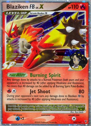 Blaziken FB LV.X (142/147) [Platinum: Supreme Victors] - Trinity Hobby