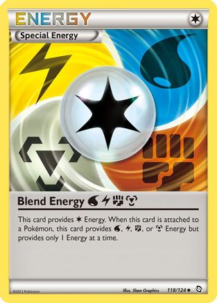 Blend Energy WaterLightningFightingMetal (118/124) [Black & White: Dragons Exalted] - Trinity Hobby