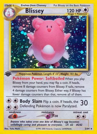 Blissey (2/64) [Neo Revelation 1st Edition] - Trinity Hobby