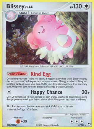 Blissey (5/123) [Diamond & Pearl: Mysterious Treasures] - Trinity Hobby