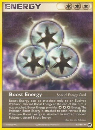 Boost Energy (87/101) (Stamped) [EX: Dragon Frontiers] - Trinity Hobby
