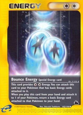 Bounce Energy (142/144) [Skyridge] - Trinity Hobby