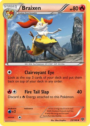 Braixen (25/146) [XY: Base Set] - Trinity Hobby