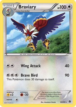 Braviary (88/98) [Black & White: Emerging Powers] - Trinity Hobby