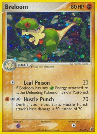 Breloom (3/107) (Stamped) [EX: Deoxys] - Trinity Hobby