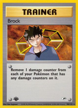 Brock (98/132) [Gym Heroes Unlimited] - Trinity Hobby