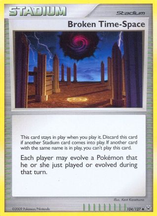 Broken Time-Space (104/127) [Platinum: Base Set] - Trinity Hobby