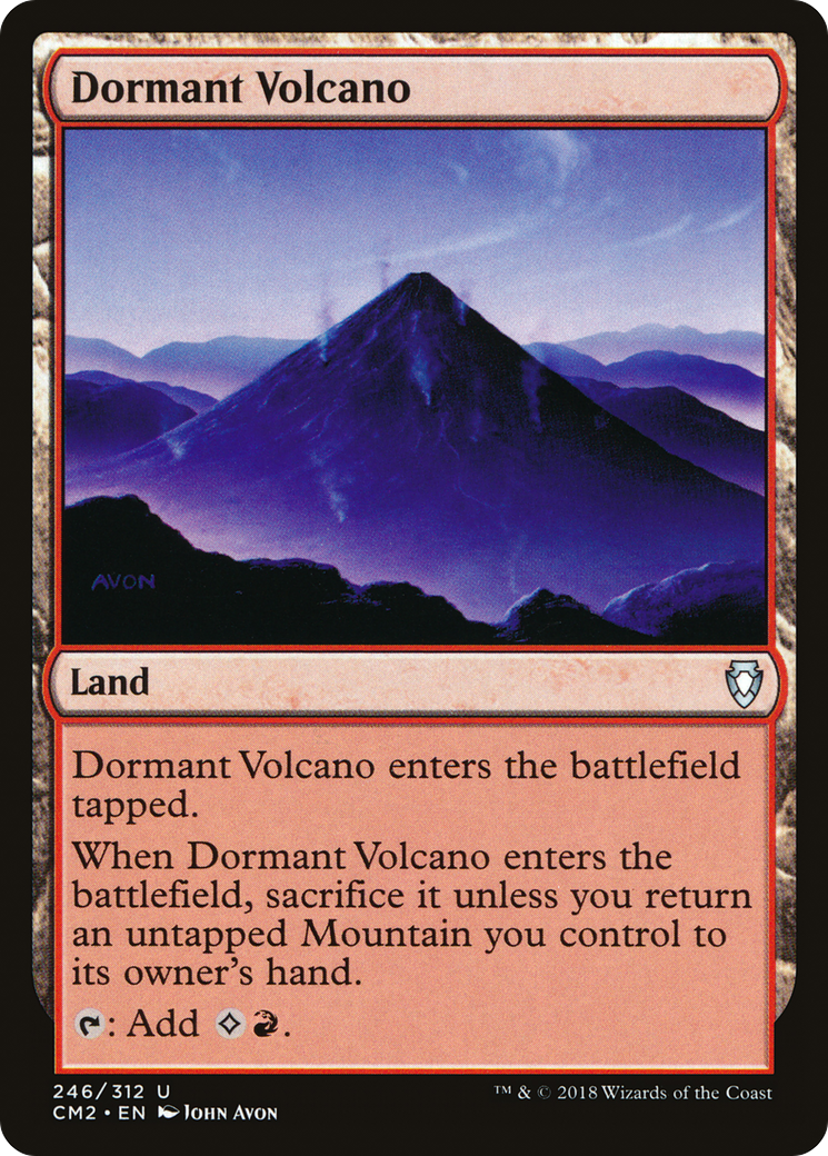 Volcan endormi [Commander Anthology Volume II] 