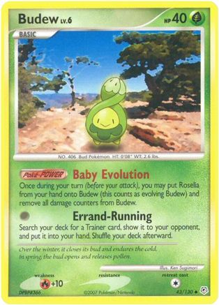 Budew (43/130) [Diamond & Pearl: Base Set] - Trinity Hobby