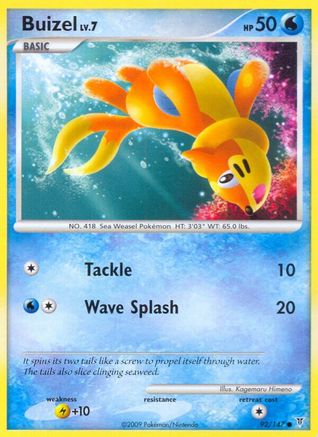 Buizel (92/147) [Platinum: Supreme Victors] - Trinity Hobby