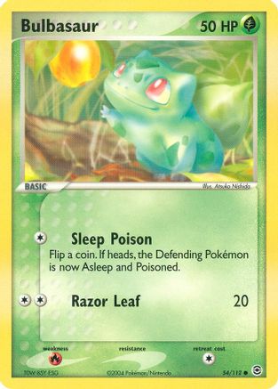 Bulbasaur (54/112) [EX: FireRed & LeafGreen] - Trinity Hobby
