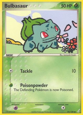 Bulbasaur (45/100) [EX: Crystal Guardians] - Trinity Hobby