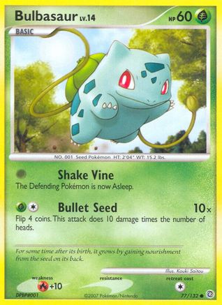 Bulbasaur (77/132) [Diamond & Pearl: Secret Wonders] - Trinity Hobby