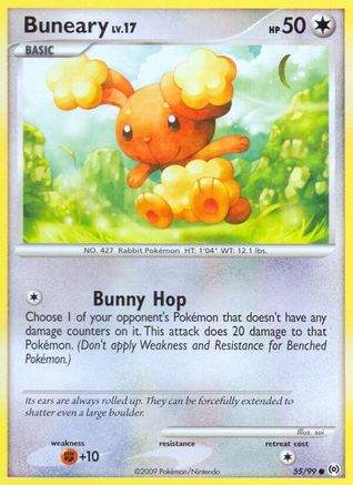 Buneary (55/99) [Platinum: Arceus] - Trinity Hobby