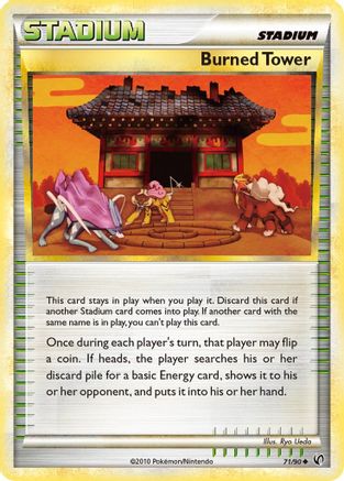 Burned Tower (71/90) [HeartGold & SoulSilver: Undaunted] - Trinity Hobby