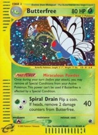 Butterfree (5/165) [Expedition: Base Set] - Trinity Hobby