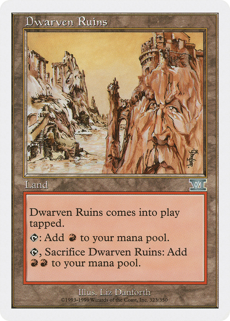Ruines naines [Sixième édition classique] 