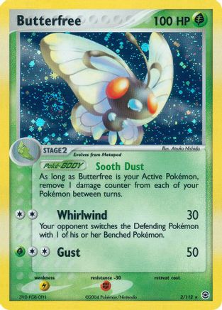Butterfree (2/112) [EX: FireRed & LeafGreen] - Trinity Hobby