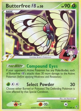 Butterfree FB (17/147) [Platinum: Supreme Victors] - Trinity Hobby
