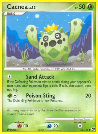 Cacnea (62/106) [Diamond & Pearl: Great Encounters] - Trinity Hobby