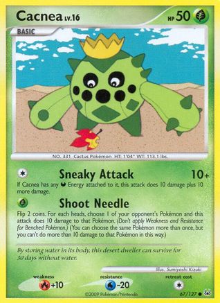 Cacnea (67/127) [Platinum: Base Set] - Trinity Hobby