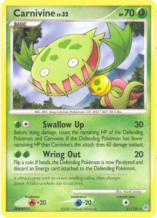 Carnivine (21/130) [Diamond & Pearl: Base Set] - Trinity Hobby